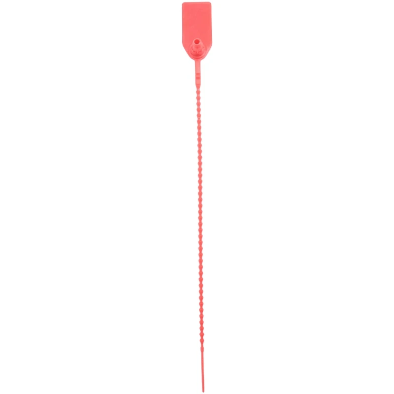 A74E-100 Plastic Tamper Seals, Numbered Zip Ties Tags,Disposable Self Locking Signage For Fire Extinguisher,Shipping,250Mm