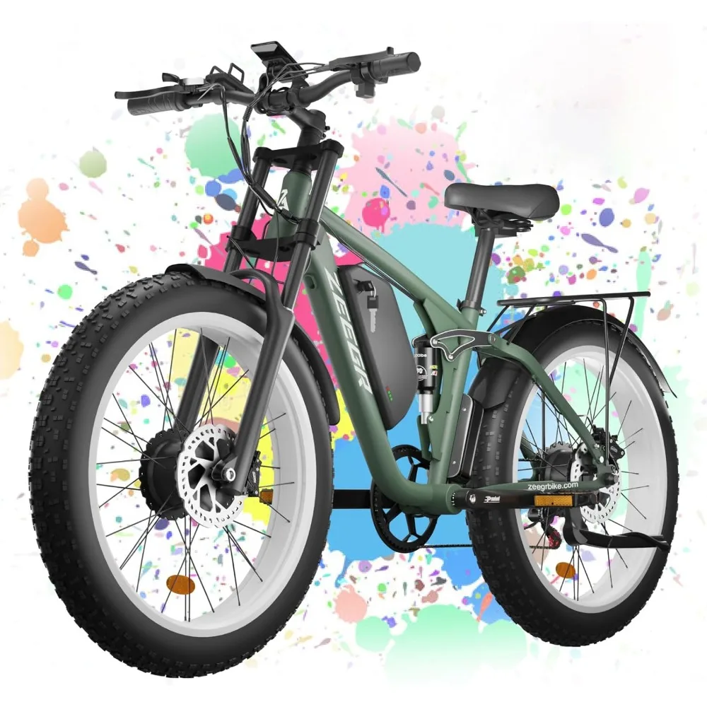 Electric Speed Electric Hydraulic for Adults, 2000W Bike