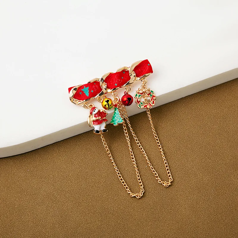 

Christmas series brooch chain pendant reindeer Christmas