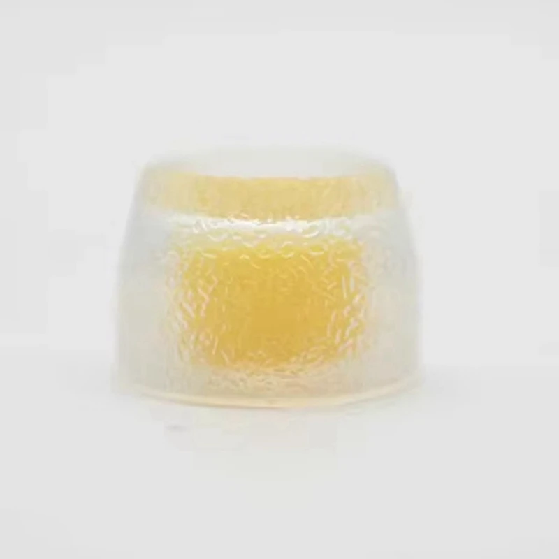 Силиконовые амбушюры с широким отверстием, амбуфилы, музыкальные наушники для Iems с матовой текстурой, 3 пары (S/L/M)