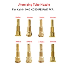 Atomiser Main Nozzle 8/12/16/18/30 Holes For keihin PWK OKO PE FCR Sudco KOSO Emulsion Tube Carburetor Jetnozzle 2T Pulverizer