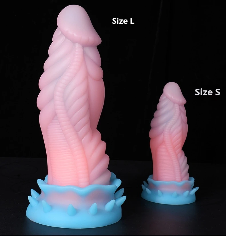 Fantasy Dildo Thick Horse Dildo With Knots G-Spot Big Dragon Dildo With Large Long Anal Plug Adult Sextoy For Men Women Pleasure