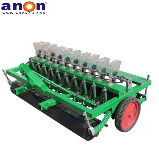 Anon 2025 Máquina sembradora de verduras China Zanahoria Maíz Cebolla Máquina sembradora Tractor Sembradora de verduras 6 8 10 filas Sembradora