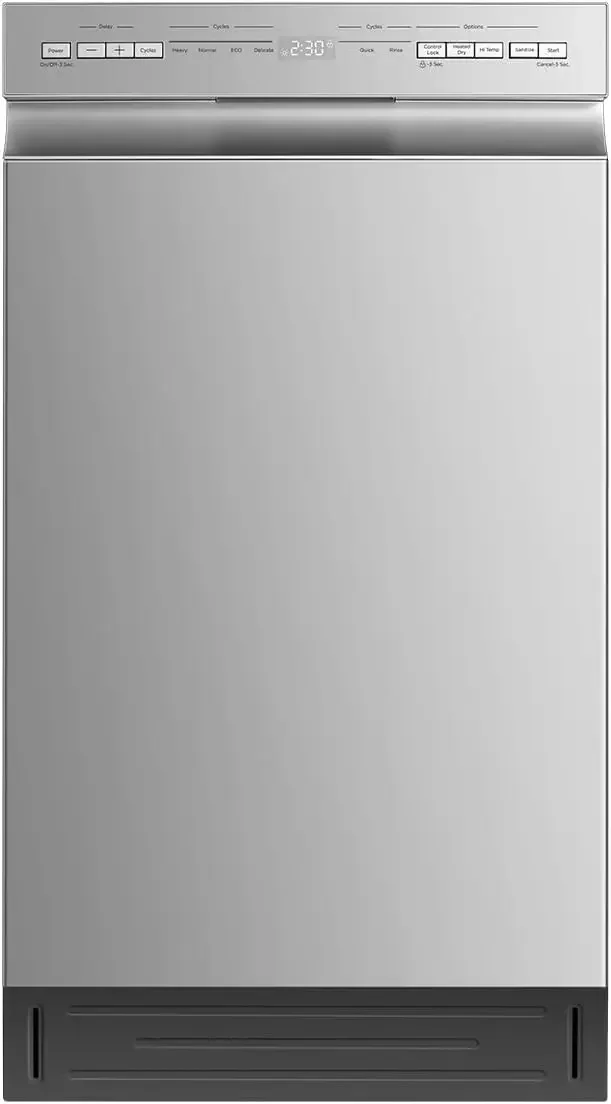 

Midea MDF18A1AST Built-in Dishwasher with 8 Place Settings, 6 Washing Programs, Stainless Steel Tub, Heated Dry, Energy Star