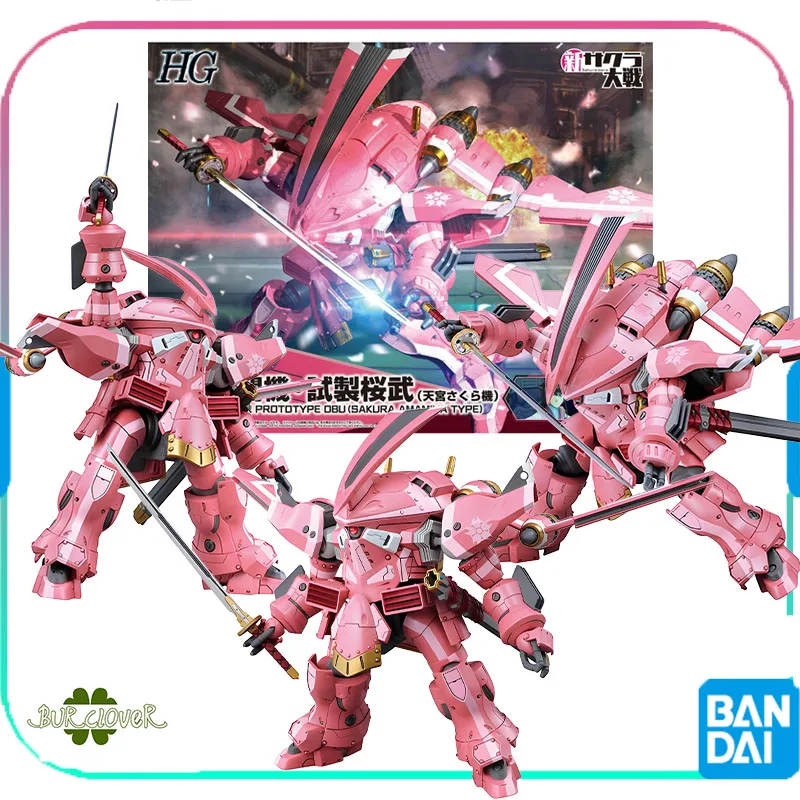 

BANDAI Original GUNDAM SAKURA WARS HG SPIRICLE STRIKER PROTOTYPE OBU SAKURA AMAMIYA TYPE Anime Action Figure Assembly Model Toys