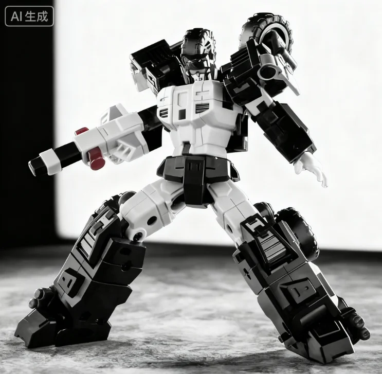 Transformatiespeelgoed Iron Factory IF EX-68 EX68 Evil Star Combo Black Panther Crazy Panther Leader actiefiguur