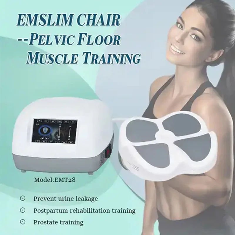 Newest EMSlim Pelvic Floor Muscle Postpartum Muscle Training Equipment Prostate Treatment Hip Lift Massage Chair Machine