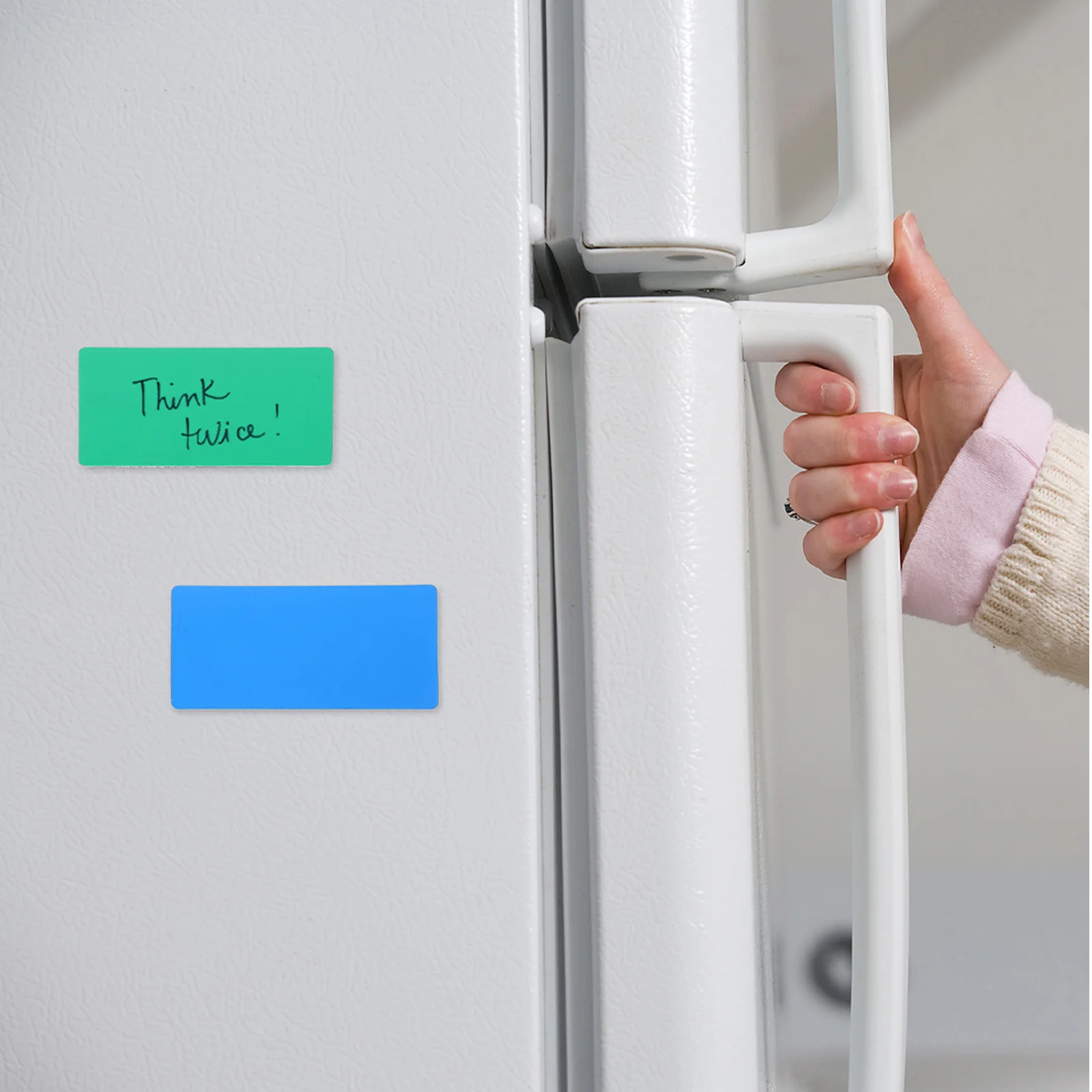 

10Pcs Magnetic Memo Tags Colored Dry Erase Labels Multipurpose Writable Whiteboard Refrigerator