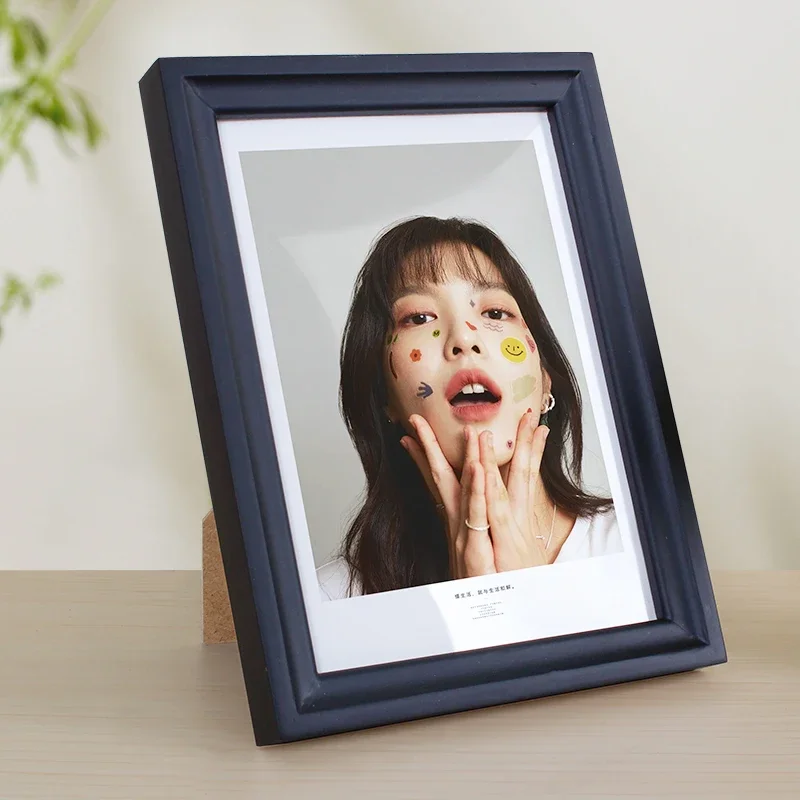 الشمال الإبداعية إطار صورة صغيرة طاولة مكتبية خشبية إطار صور التصميم الحديث كادر صور جدارية إطار الجدار الديكور