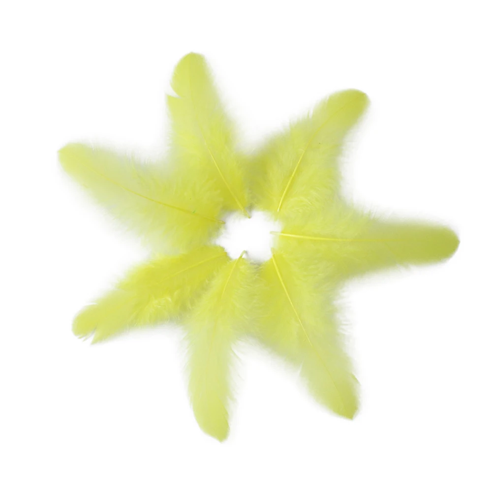 50/100/200 Stück 5-10CM Natürlich Gefärbte Hahnenfedern für Traumfänger DIY Handwerk Hochzeit Party Schmuck Dekoration Zubehör – Detail 7