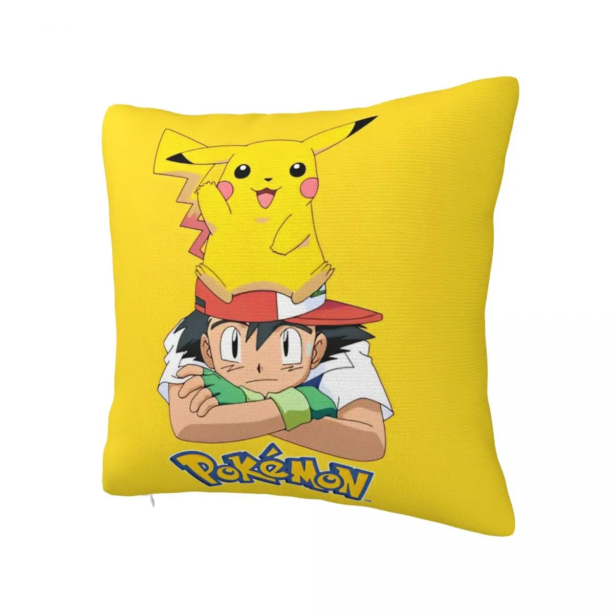 Pillow Cover Pokemon Cartoon Baby Design Cushion Cover Cute Funny Pillow Case For Sofa Bedroom Home Decor Pillowcases