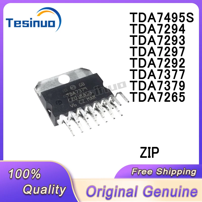 5/PCS New Original TDA7379 TDA7292 TDA7293 TDA7294 TDA7297 TDA7377 TDA7265 TDA7495S ZIP Audio power amplifier chip In Stock