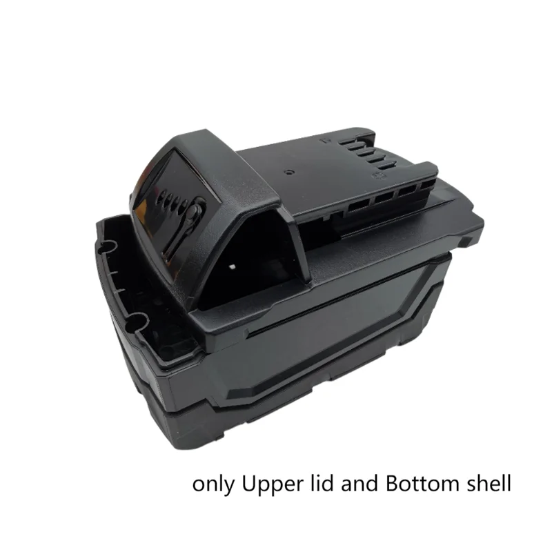 Tampa Superior Traseira para Bateria M18-10 para Milwaukee 18V 48-11-1815, Peças de Montagem da Caixa da Bateria de Íons de Lítio, Acessórios de Invólucro