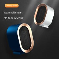 Winter Portable  Electric Heater Mini Desktop Fan Heater 1200W PTC Ceramic Heating Warm Air Blower Home Office Warmer Machine