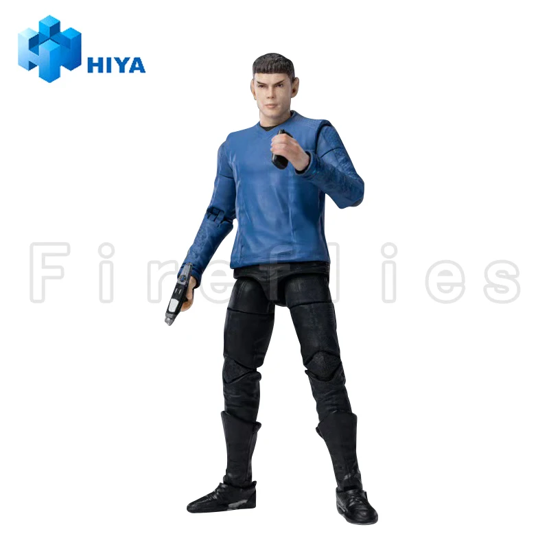 [Précommande] 1/18 HIYA 3.75 pouces figurine exquise Mini série Star Trek étrange nouveaux mondes Spock Anime modèle jouet