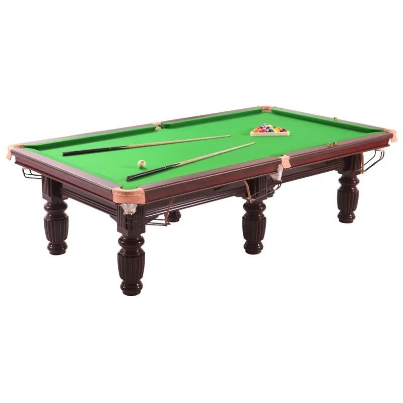 International standard size solid wood frame slate top 7ft 8ft 9 feet 10ft 12ft modern pool billiard tables snooker