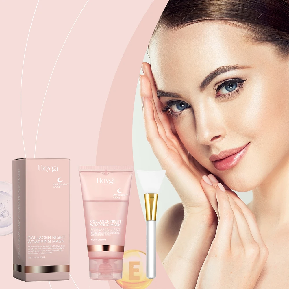 Collagen Tear-Off Mask Light Collagen Mask Hydrates Moisturizes Anti-wrinkle brightens Skin Peel Mask Skin Care Beauty Health