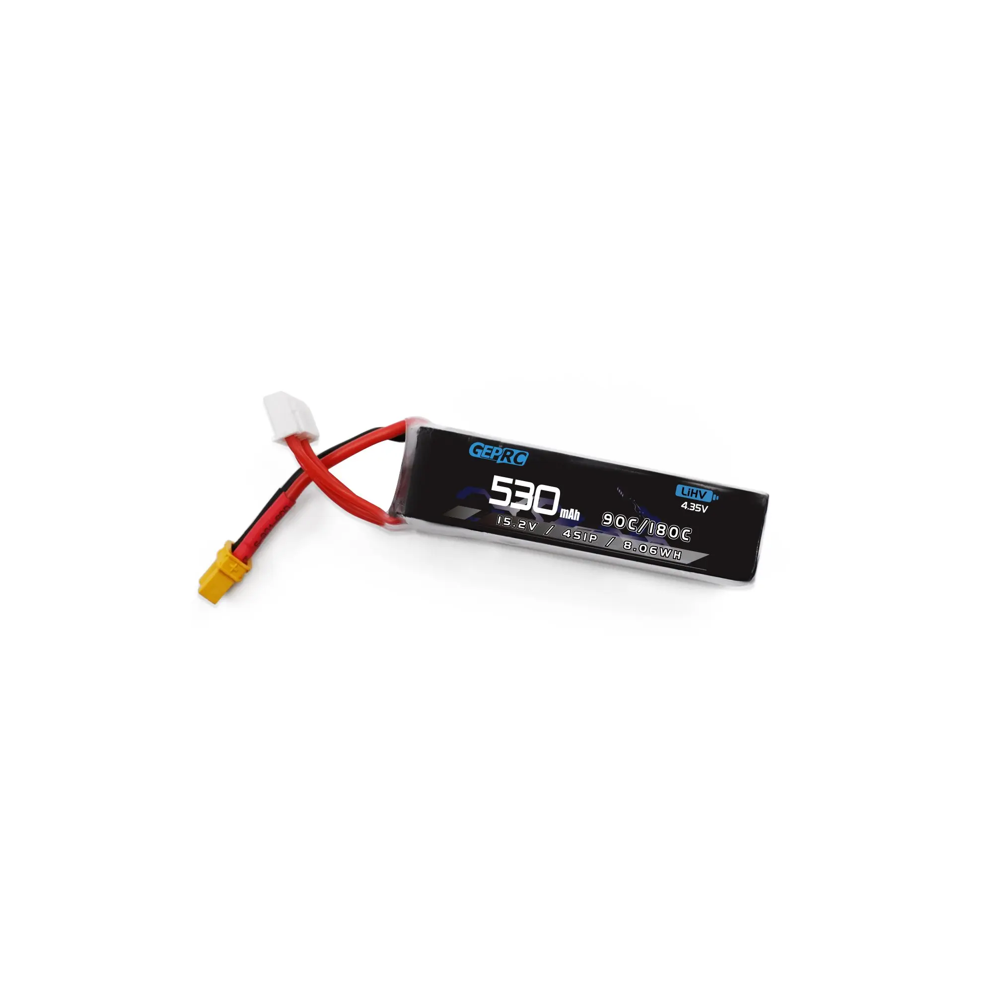 GEPRC 4S 530mAh 90/180C HV 3.8V/4.35V LiPo Battery Suitable For 2-3Inch Series Drone For RC FPV Quadcopter Accessories Parts