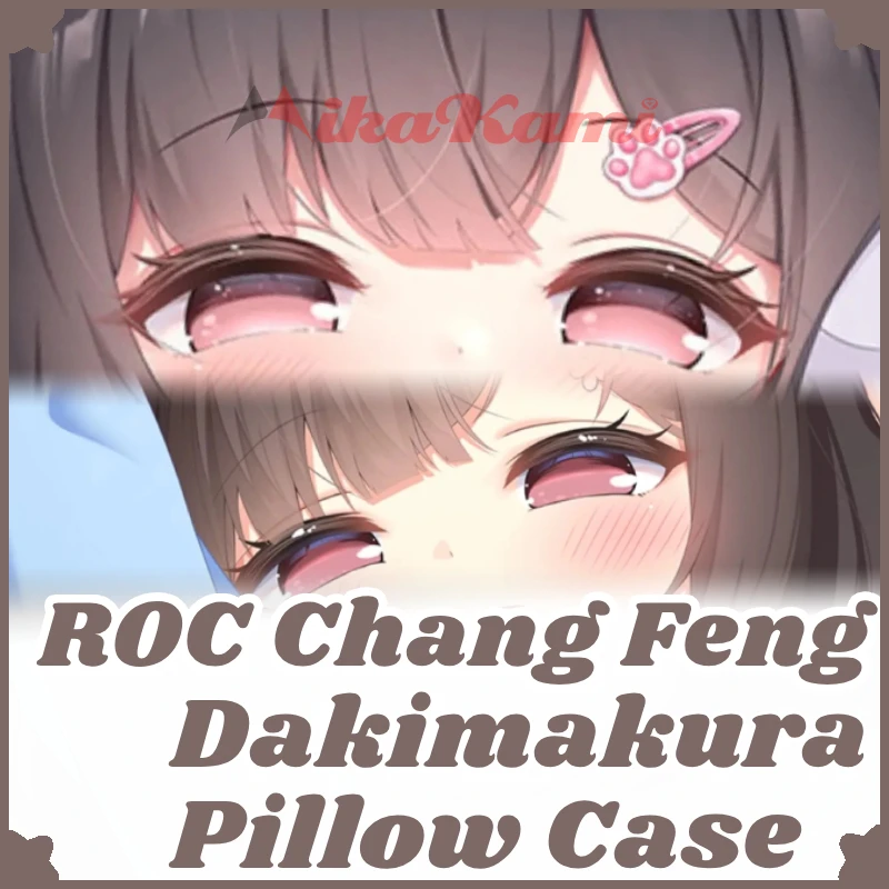 ROC Chang Feng Dakimakura Azur Lane Game Pillowcase Full Body Hugging Pillow Case Cushion Cover Home Bedding Decor Otaku HMA