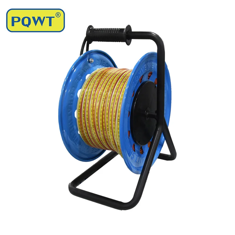 PQWT 400M Deep Borehole Drilling Water Level Detection Indicator 360 Degree Probe Water Level Meter