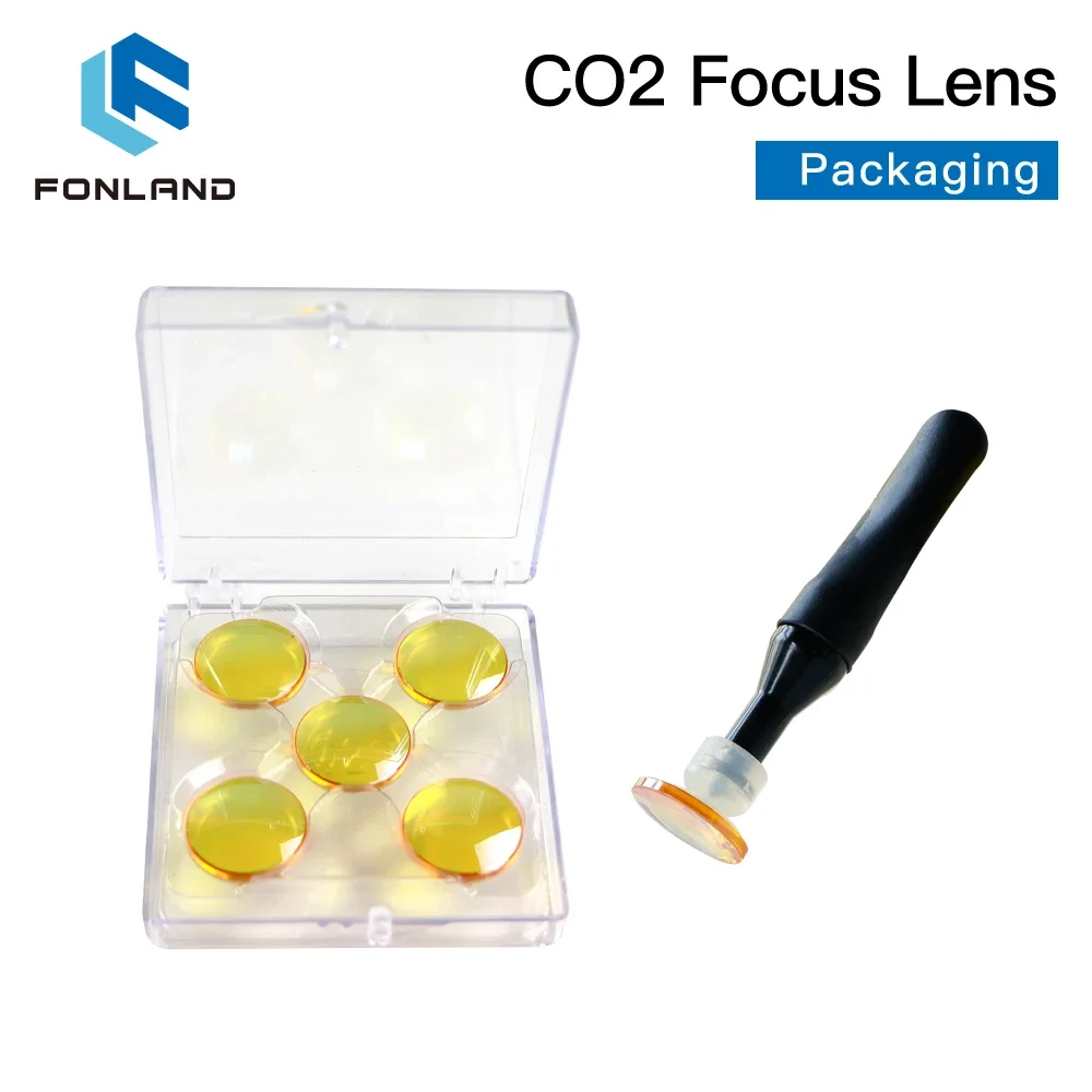 Imagem -06 - Fonland-máquina de Corte de Gravação a Laser Lente de Foco Eua Cvd Pvd Znse Dia 20 mm Fl50.8 mm 63.5 mm 0200w Co2 Pcs