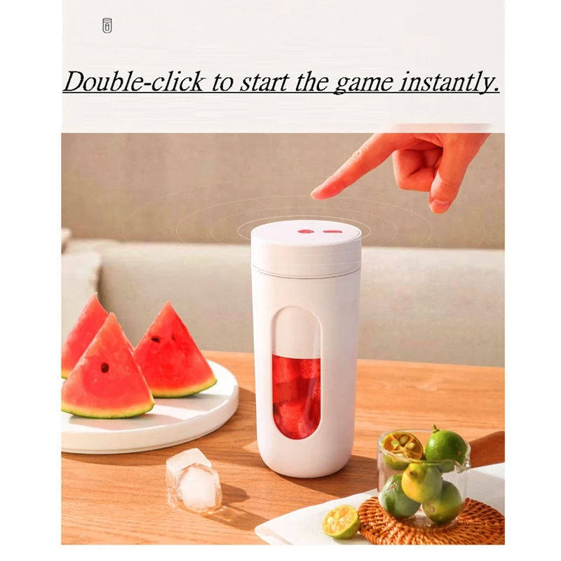 Portable Electric Juicer USB Wireless Charging Blender Mini Fruit Extractors Mixer Juice Maker Machine 300ML