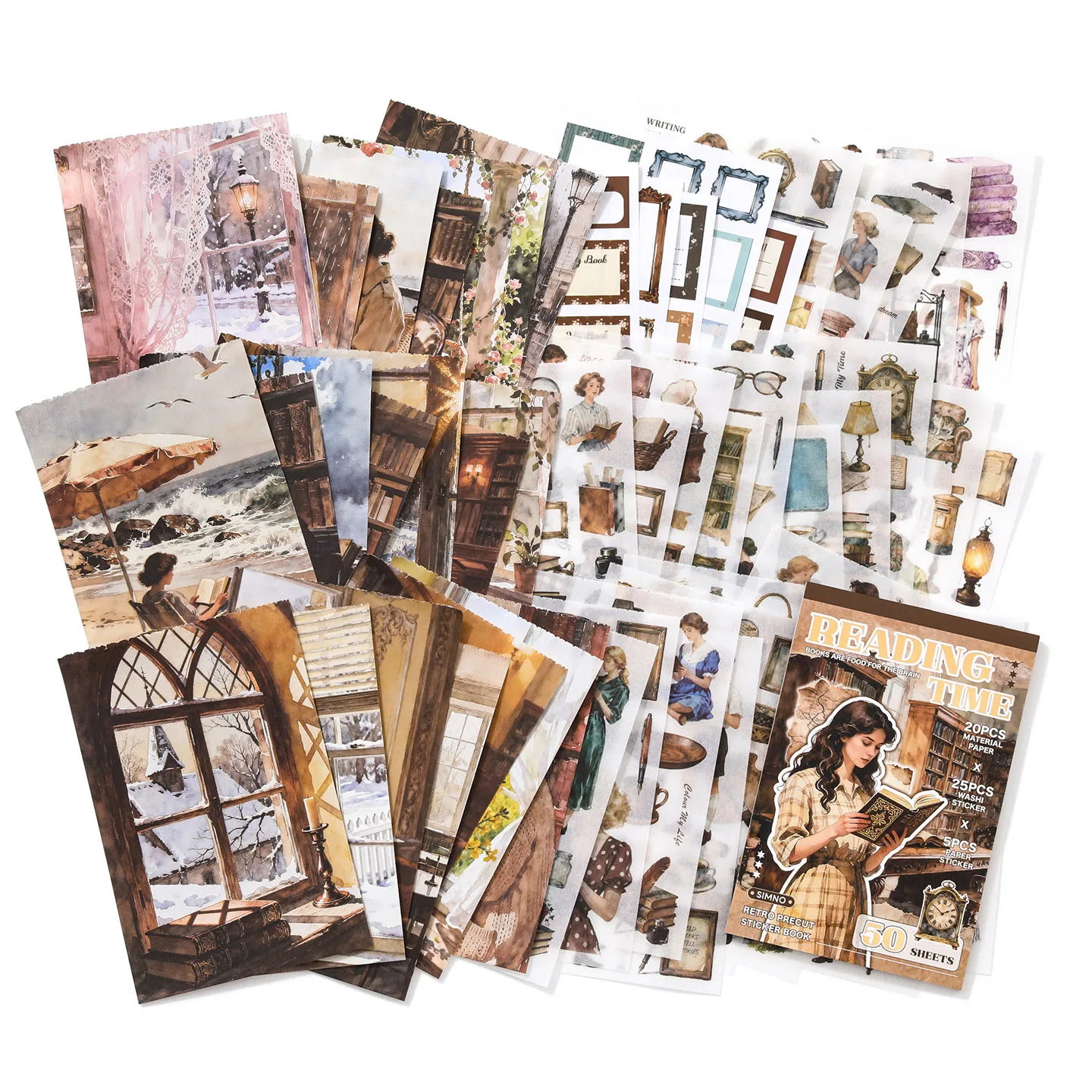 Mastering the Art of Reading Journals: A Deep Dive into the Simno People Reading Sticker Book