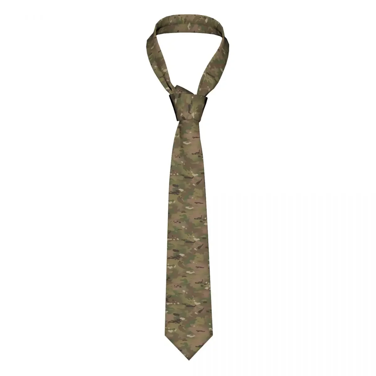 Fashion Military Camouflage Pattern Tie for Wedding Personalized Men Army Tactical Camo Necktie