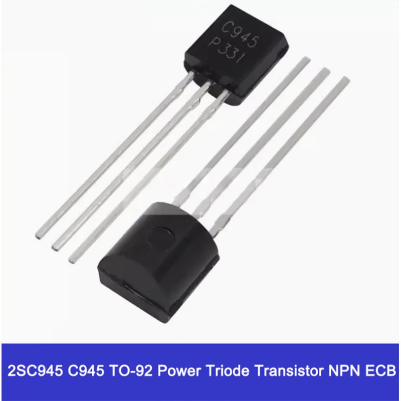 

2SC945 C945 TO-92 Power Triode Transistor NPN ECB 2SC945 C945 Amplifier 1pcs/10pcs/20pcs/50pcs/100pcs