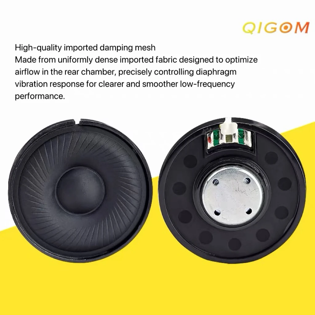 50mm silk membrane unit with powerful bass mesh tuning, suitable for over-ear headphones - view 3