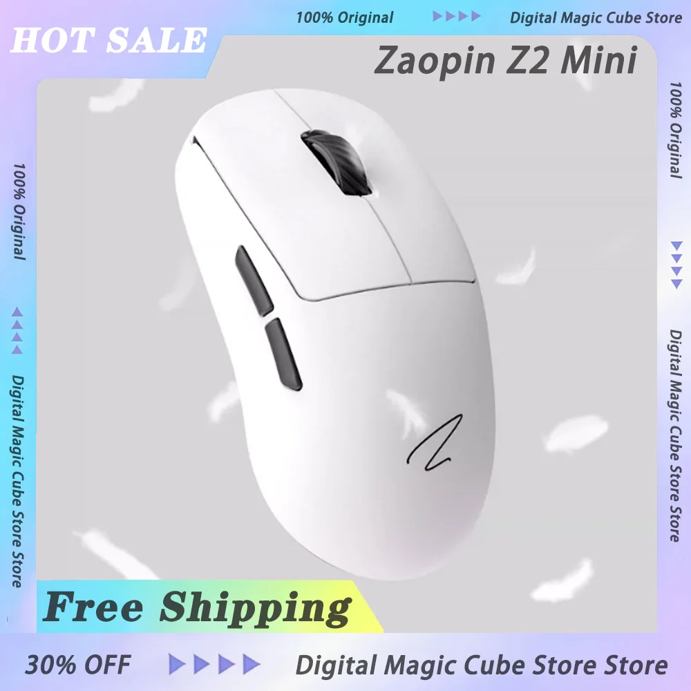 

Zaopin Z2 Mini MAX 3-Mode Gaming Mouse 2.4G Bluetooth Wireless E-sport 1K/4K/8K Mouse Low Delay Gamer PC Gmaer Accessories Gifts