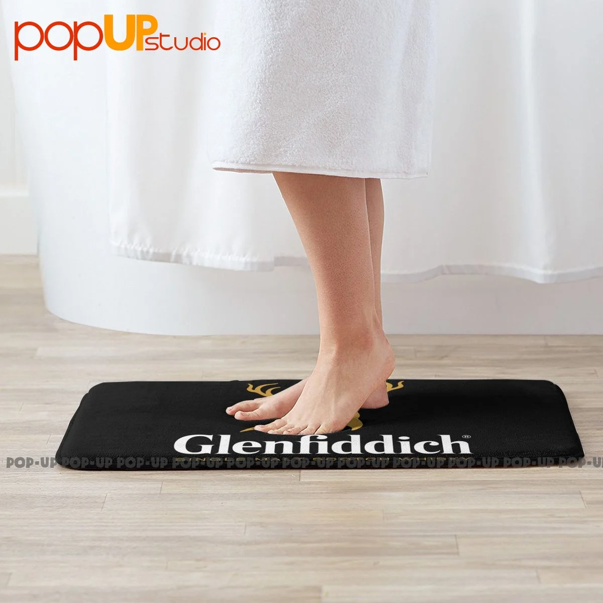 Glenfiddich Single Malt 1887 Scotch Whisky Alcohol Mat Rug Carpet Home Simple Beautiful Welcome Mat Entrance Mat