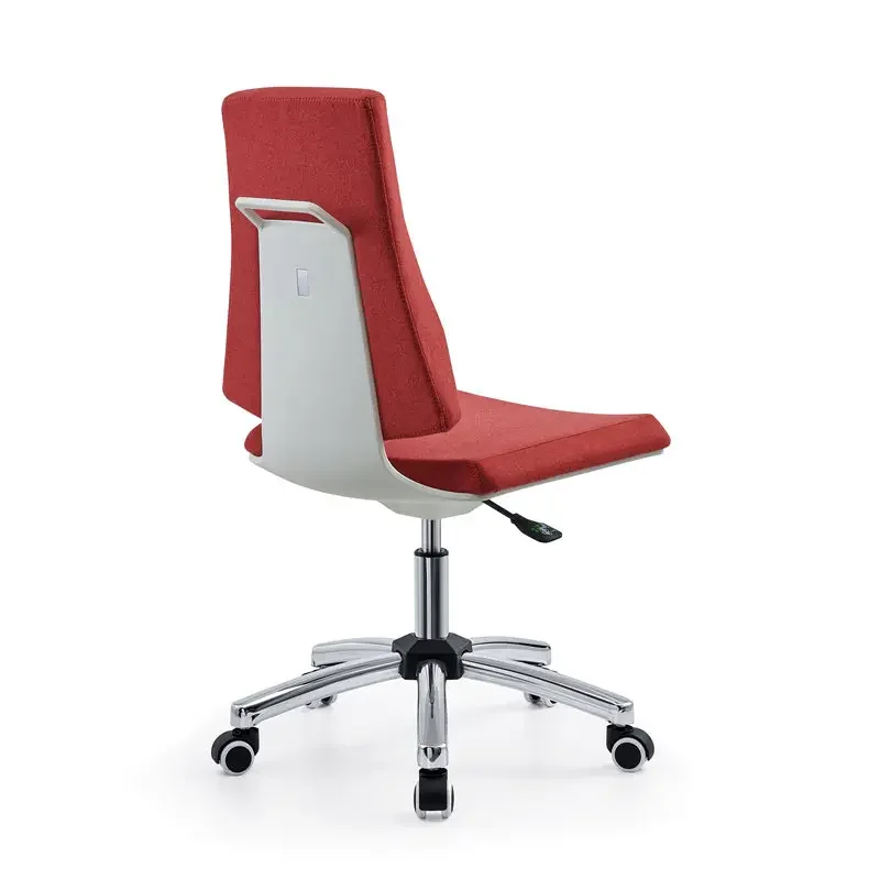 Small space computer chair lifting long seat swivel  simple writing  household armless  conference