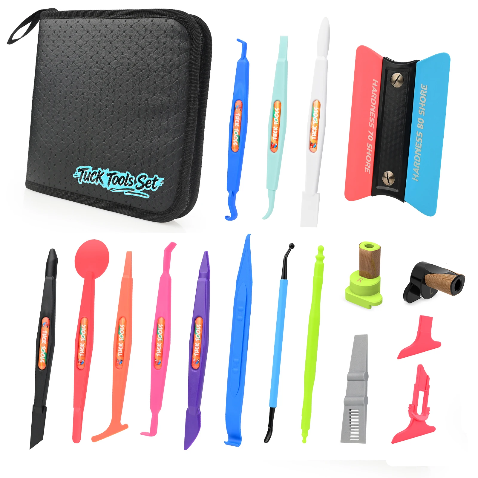 

EHDIS Двусторонние магнитные инструменты Pro Wrap Sticks для оклейки пленкой, обрезки краев и зашивки углов при установке виниловой пленки на автомобили