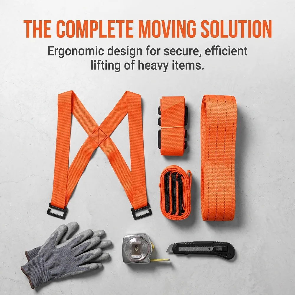 2-Person Lifting And Moving Straps Move Lift Carry Secure Furniture Heavy Objects Safely Move And Carry Furniture Moving Belt
