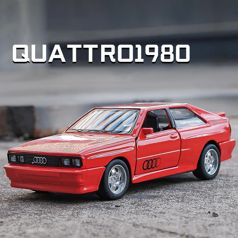 1:36 BMW M3 E30 1987 Porsche 911 Turbo Audi Quattro BMW M4 Metal Toy Alloy Car Diecasts & Toy Vehicles Car Model For Children