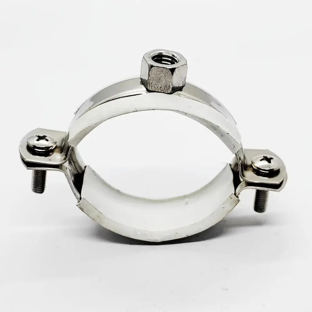 1Pcs Neue Verschluss Hardware Runde Schlauch Klemme Mutter Hoop Rohr Fitting Suspension Rohr Halter PPR/PVC 20mm-90mm Rohr Clip Halterung