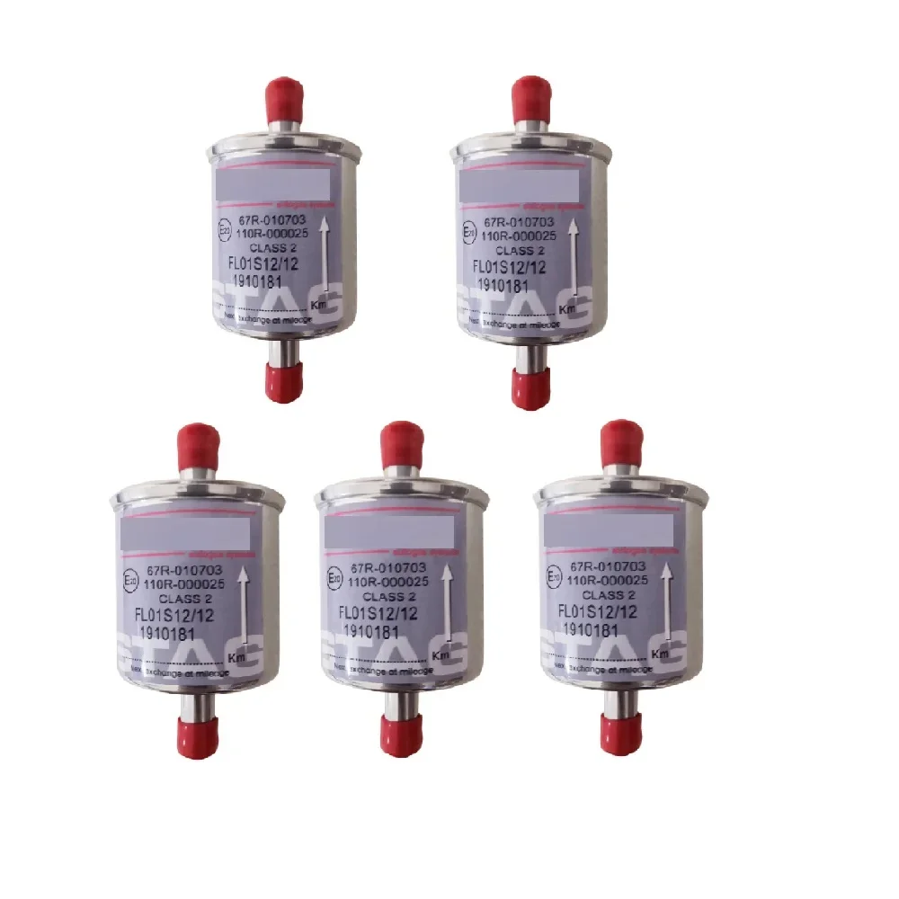 5pcs 10mm Automotive LPG/CNG Natural Gas Liquefied Gas Filter