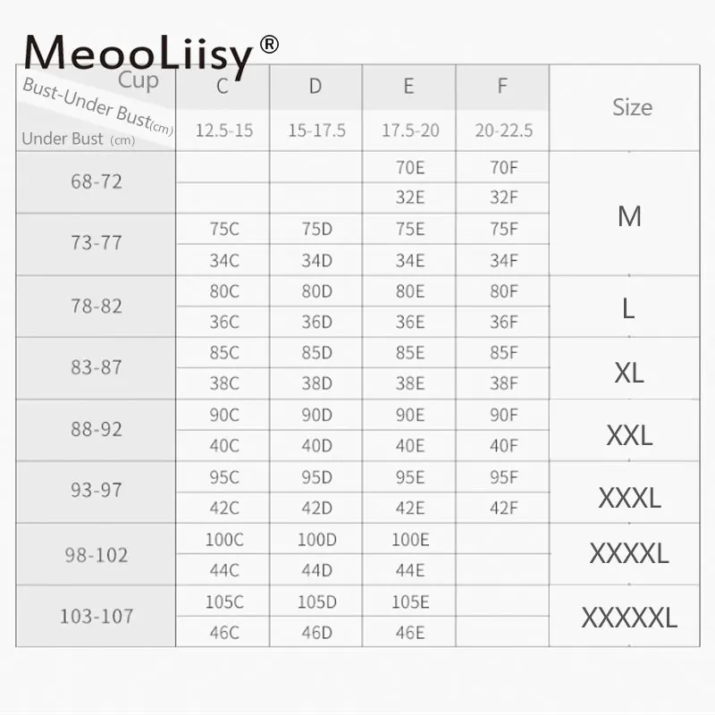 MeooLiisy E Cup Plus Size Sports Bras Women\'s Minimizer Wireless Beauty Back Lingerie Seamless Thin Brassiere