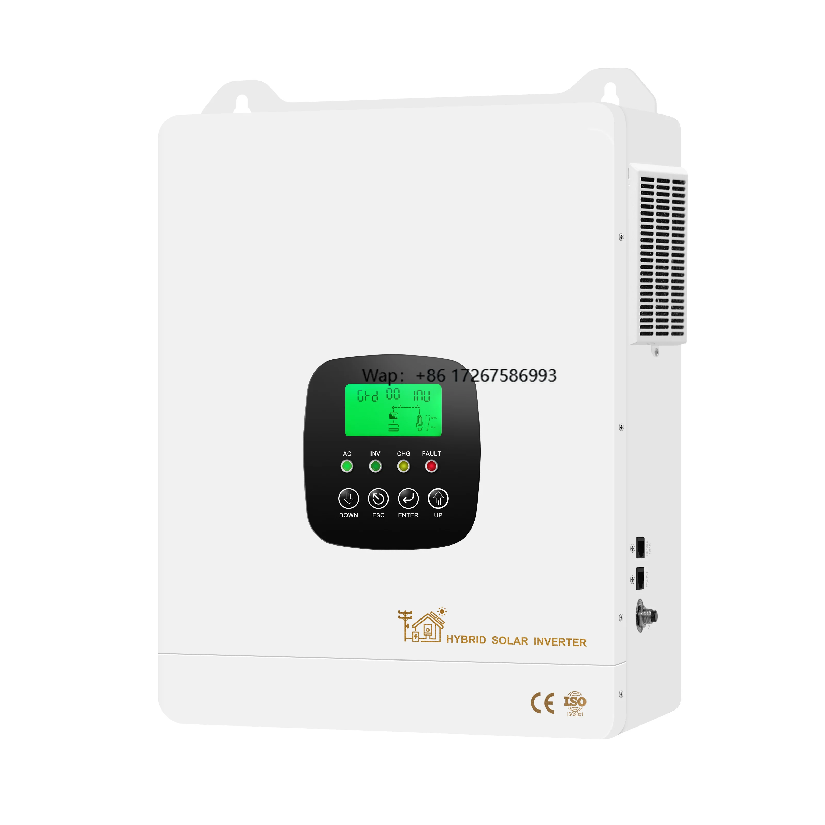 

factory price inverter 12.3kw 24v 48v pure sine wave off-grid hybrid inverter solar with