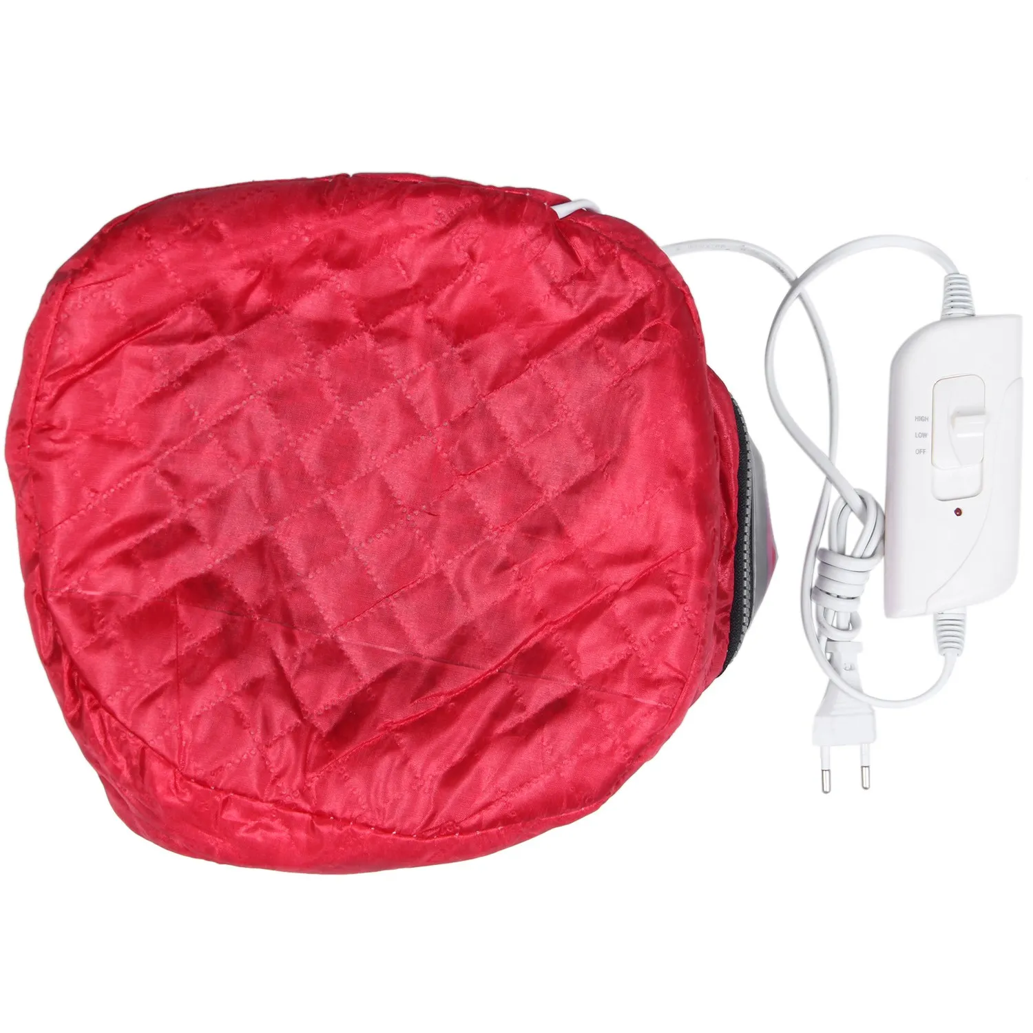 온열 온도 제어 AC100-240V 헤어 마스크, 모든 유형 전기 헤어 스티머, 50-75W, 50-60Hz 캡, EU 플러그