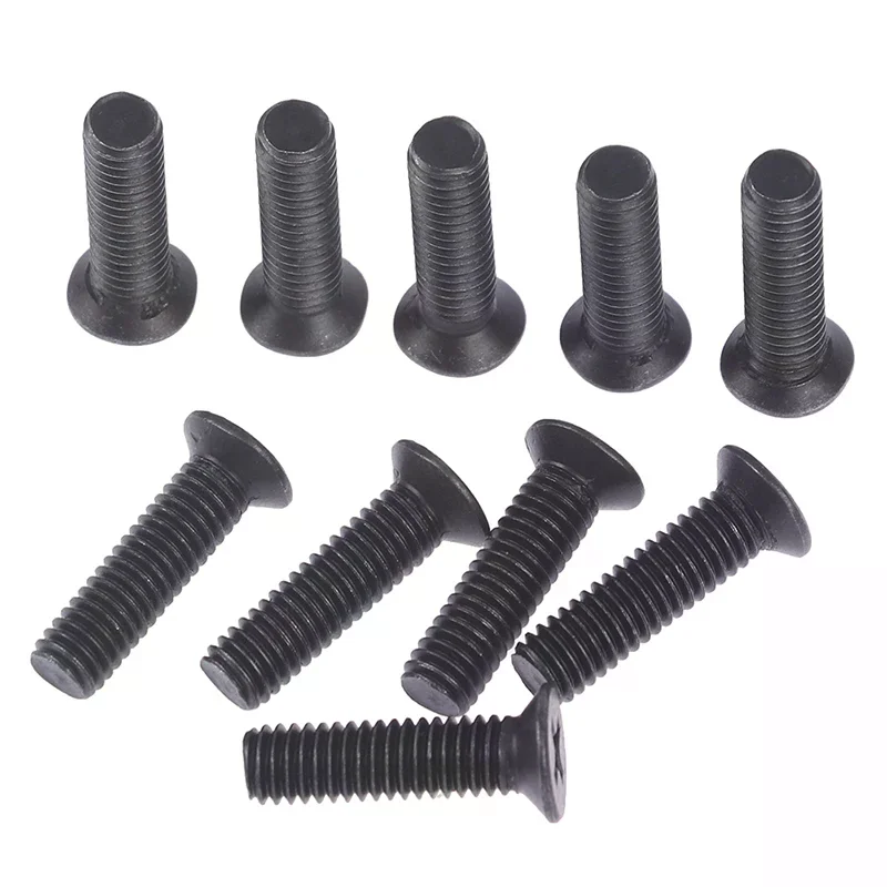 Fixing Screw M5*20mm M6*22mm Left Hand Thread For 1/2''UNF 3/8''UNF Drill Chuck Shank Adapter Metal Fixing Screw Head Tools 10P
