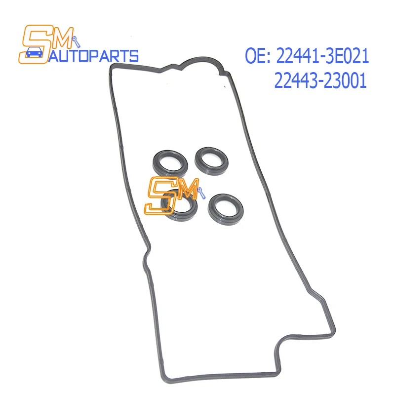 New for Kia Optima Rondo Hyundai Santa Fe 2.7L V6 G6EA Valve Cover Gasket Set RH 22441-3E021 22443-23001 224413E021 2244323001