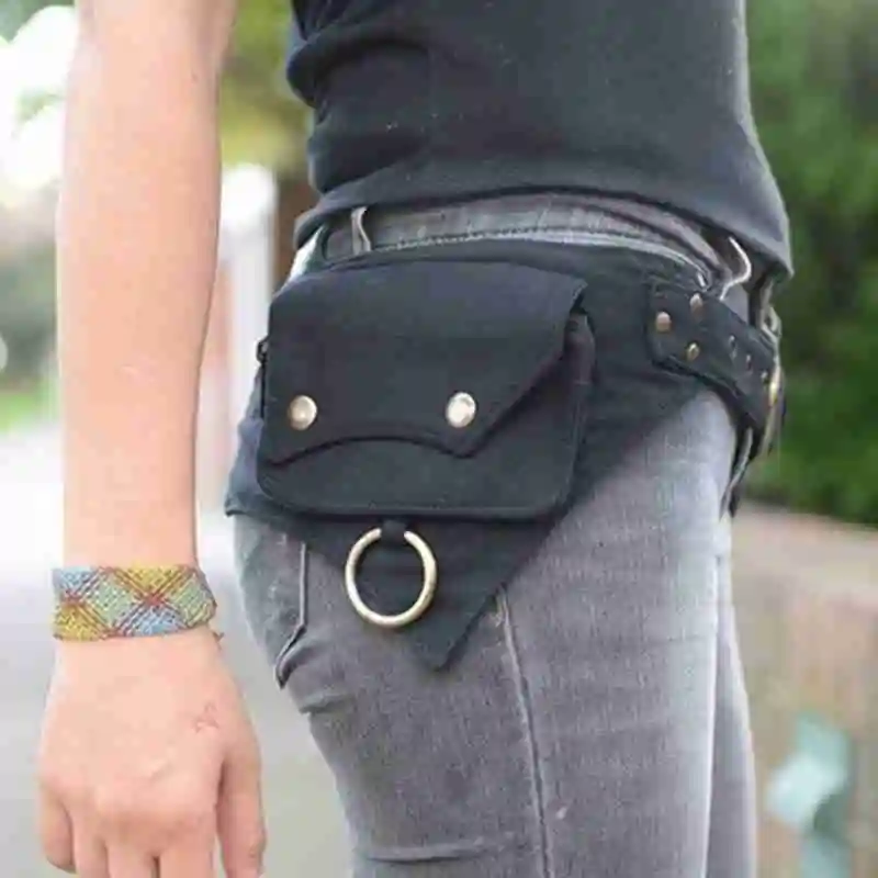 Women Waist Bag Designed For Females Outdoor Sporting Travelling Hip-Hop Belt Or Style Bag Money Street Waist Bag