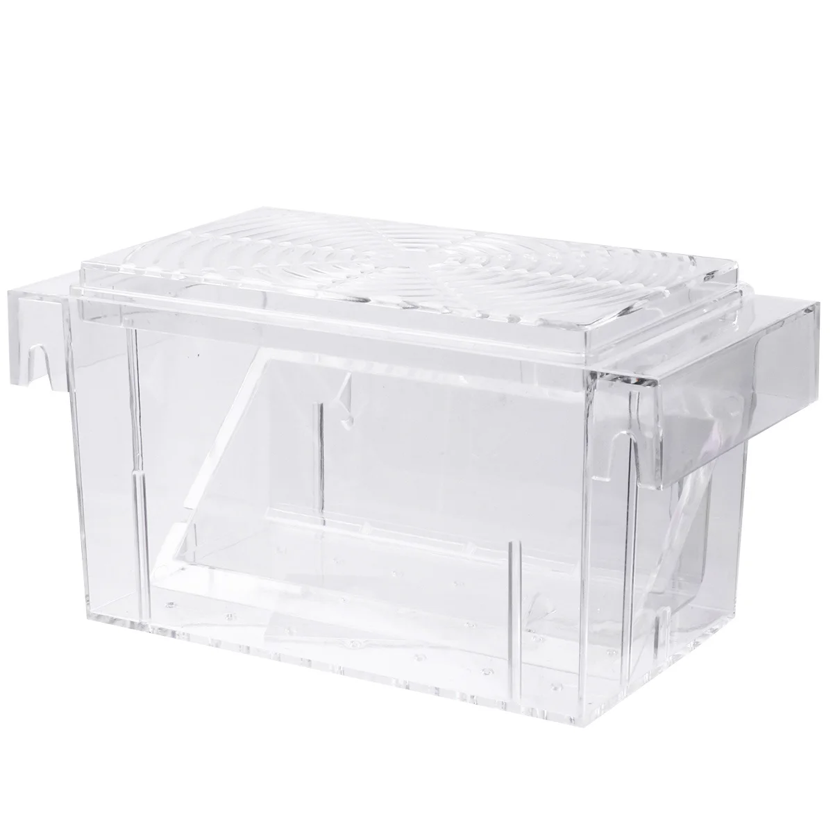 

Transparent Acrylic Breeding Box Durable Isolation Hatching Case Aquarium Fish Tank Isolated Breeding Tank Fish Hatching Boxes