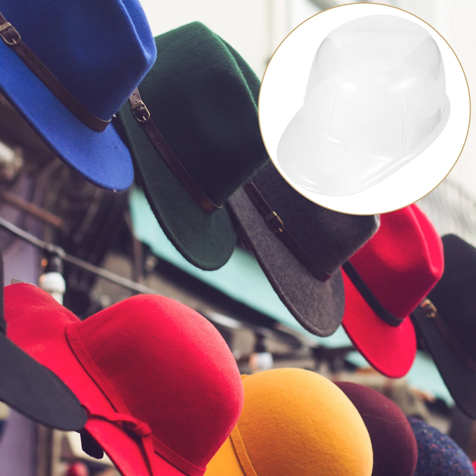 

5pcs Plastic Hat Display Inner Support St for Baseball Cap Storage Anti deformation Rack Holder Shaper