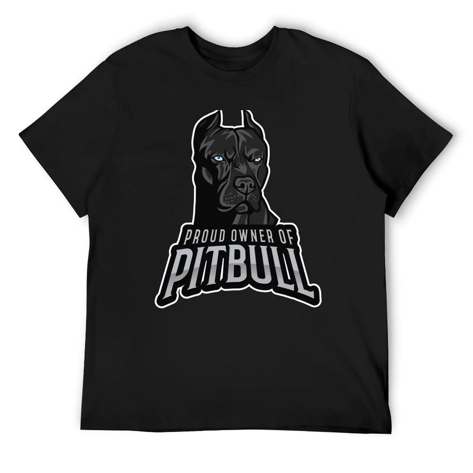 Pitbull Dad T-Shirt new edition cheap stuff Men's clothing