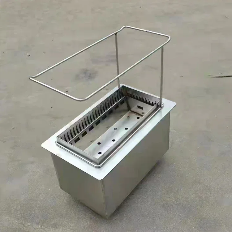 

Household High Efficiency Stainless Steel Charcoal Barbecue Grill And Oven