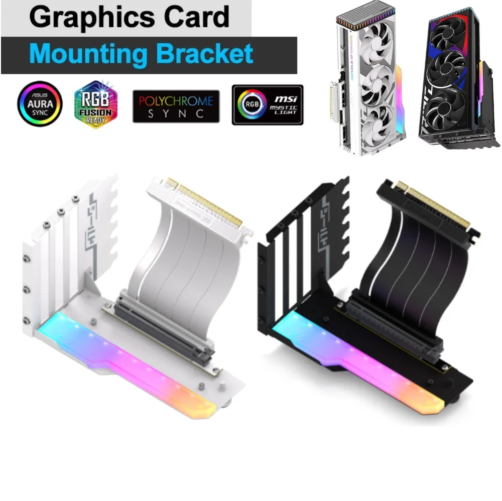 vertical-graphics-card-holder-kit-with-15cm-pci-e-40-x16-riser-cable-video-card-support-kit-90-degree-right-angle