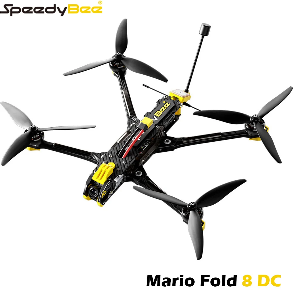 SpeedyBee Mario Fold 8 DC O3 Kit Long Range Drone Power Kit  for FPV Freestyle